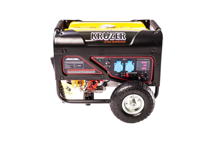 Agregat prądotwórczy Kruzer TH3900E 2.8 kW z AVR – jednofazowy generator 230 V z rozruchem elektrycznym, widok z przodu