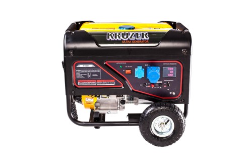 Agregat prądotwórczy Kruzer TH8000 6 kW z AVR – jednofazowy generator 230 V widok z przodu