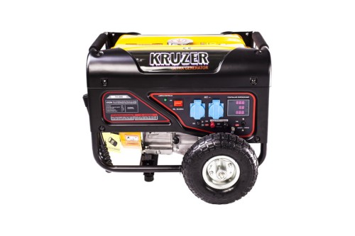 Agregat prądotwórczy Kruzer TH3600 2.5 kW z AVR – jednofazowy generator 230 V widok z przodu