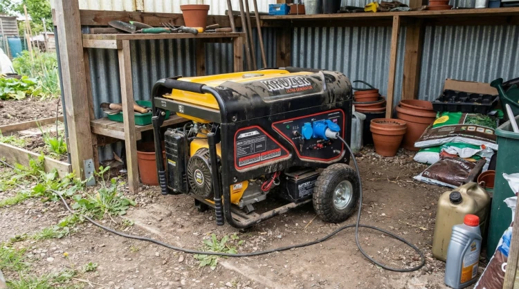 Agregat Kruzer TH9000E – zdjęcie od klienta, rozruch elektryczny w praktyce